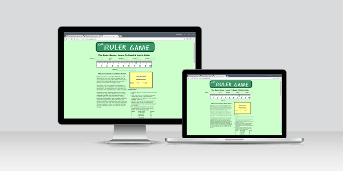 The Ruler Game - Learn to Read a Ruler