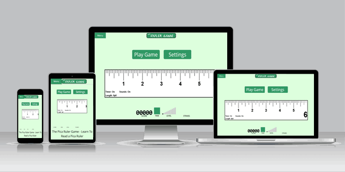 The Pica Ruler Game