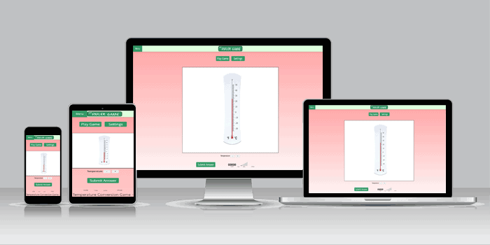 Temperature Conversion Game