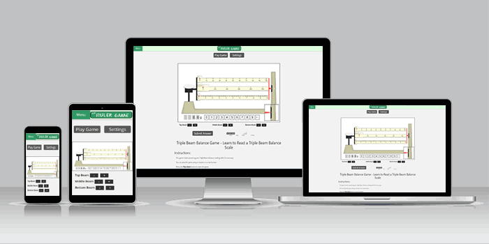 Triple Beam Balance Game