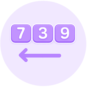 Reverse Number Memory Game