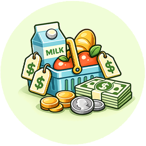 Shopping Money Counting Game